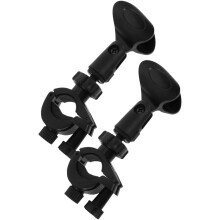 2er-Set Mikrofonhalterung, Mikrofonklemme aus Kunststoff, kabelloser Mikrofonclip für mehr Stabilität, einfache Installation für Live-Streaming