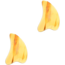 Lot de 2 grattoirs faciaux professionnels Gua Sha, outils de massage du visage pratiques