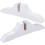 2pcs Folding Room Divider Feet Folding Screen Panel Base Solid Wood Stable Support Smooth Surface 1