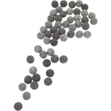 2-set naturlig vulkanisk sten diffusor runda aromaterapi stenar eterisk olja doft lavastenar