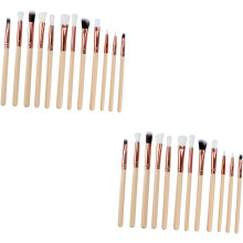 24-teiliges professionelles Make-up-Pinselset für Augen-Make-up, Foundation und Lidschatten