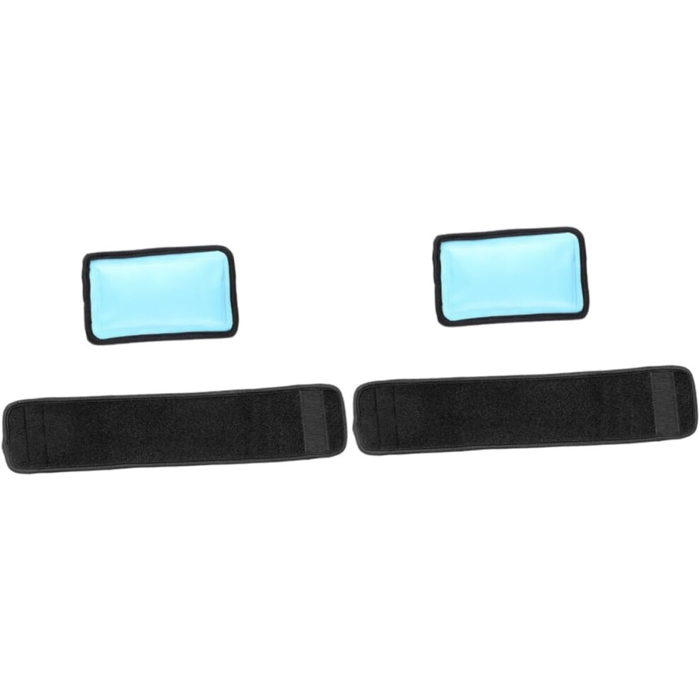 Hkhbjs Black 2Sets Foot Arm Care Ice Pack Gel Sack For Cold Therapy Wrist Support Ice Bag Hot Cold Pack