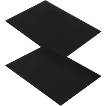 2 Blatt abnehmbare, trocken abwischbare Tafelaufkleber im A4-Format (297 x 210 mm)