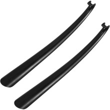 2 Stück Schuhanzieher aus Kunststoff, ideal für Reisen und Senioren, tragbar und einfach zu bedienen