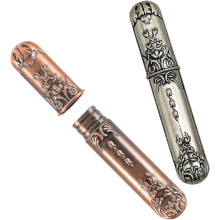 2er-Pack Aufbewahrungsboxen für Nähnadeln im Vintage-Stil aus Metall, tragbarer Nadelhalter
