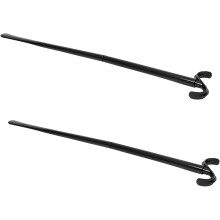 2 Stück Schuhanzieher mit langem Griff, robust und ideal für Senioren, Schwangere und den täglichen Gebrauch.