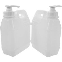 Stück wiederbefüllbare Kunststoff-Pumpflaschen für Lotion, Shampoo, Duschgel und Duschflüssigkeit