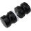 2PCS Black Back to Back Shower Door Pull Handles for Glass Bathroom Door Knobs 4