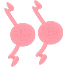Smile Trainer 2 stuks siliconen gezichtsspiertrainer lipspiertrainer