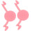 Smile Trainer 2 stuks siliconen gezichtsspiertrainer lipspiertrainer 1