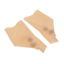 Silikon-Handgelenkbandage und Handstützhandschuhe mit Daumenloch, wasserdicht, elastische Gel-Handgelenkbandage