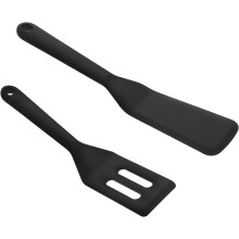 2 Mini-Schaufeln aus Silikon, Steakspatel, antihaftbeschichtet, hitzebeständig, Küchenhelfer