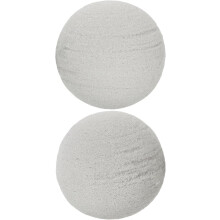 2 unidades de esferas de espuma floral redondas de resina para manualidades florales y decoración del hogar.