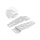 8269145 4 Pack Undercounter Dishwasher Upper Mounting Bracket with Screws 4