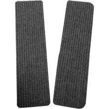 2 Stück rutschfeste Treppenmatten, selbstklebende Polyester-Stufenpads mit TPR-Rückseite zum Schutz von Holzoberflächen