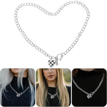Modische Herzanhänger-Halskette für Valentinstagspartys – Zarte, elegante Halskette für Damen, Schlüsselbeinkette