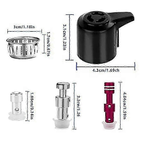 Anti-Block Release Handle Float Valve Compatible with Instantpot Duo/Duo Plus 3 5 6 8 Quart 1