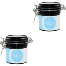 2pcs Activated Carbon Sealed Container for Eyelash Glue Eyelash Glue Jar for Lash Extension Supplies and Beauty Storage