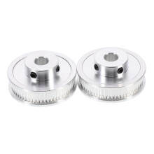 2 Stück Druckerriemenscheibe Synchronrad Aluminium Zahnriemenscheibe Praktisches Rad