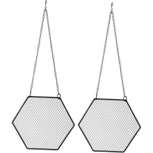 2 Stück Schmuckständer aus Metallgewebe, Ohrringorganizer, Ohrringhalter-Organizer