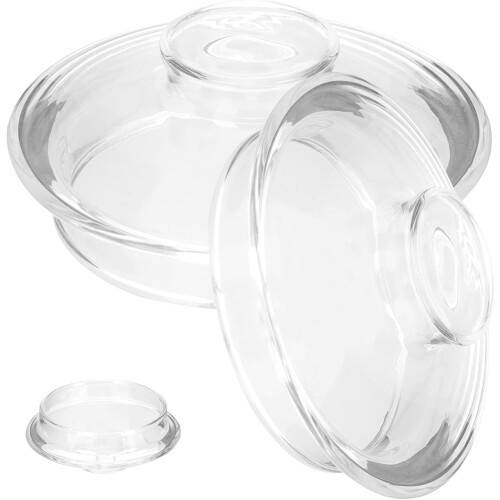 2 tapas de repuesto de vidrio borosilicato para tetera