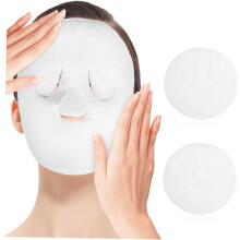 2pcs Reusable Spa Facial Hot Towel for Moisturizing Face Care Hot Compress Towel for Personal Face Beauty Routine