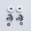 2 Pack Eccentric Screw Angled Curved Foot for Shower Head Intake Pipe Copper Angle Adjuster 4