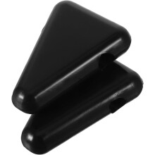 Tuning Fork Mounting Block Silicone Triangle Holder Stable Secure Base for Meditation Music Therapy Portable