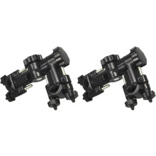 Braçadeira do suporte do guarda-chuva de pesca ajustável de 2pcs para montagem da cadeira