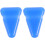Tuning Fork Support Silicone Triangle 2Pcs Non-Slip Base Suitable for Meditation and Healing Sessions 1