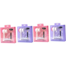 4-teiliges Set aus Jade-Roller und Gesichtsreinigungsbürste für Gesichtsmassage und Hautreinigung