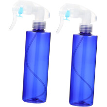 2pcs Gun Spray Bottle Pet Plastic Mist Sprayer for Hair Styling Portable Design Fine Mist for Plant Care and Cleaning Tasks