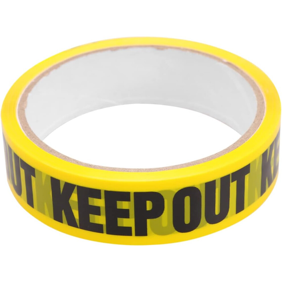 2Pcs Park Safety For Keep Out Danger Sticker Construction Barricade Yellow Warning Barrier Masking Store 5455468299070