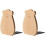 2pcs Adorable Bear Shape Bookends Book Stopper Plastic Desktop Office Bookend 1