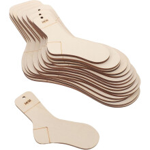 16 pezzi di strumenti in legno per intreccio, blocchi per calze a maglia, righelli per calze all'uncinetto per accessori fai da te all'uncinetto