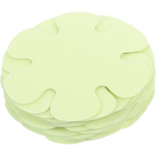 20 vellen fluorescerende waarschuwingstape voor trappen, reflecterende antislipstrips in bloemvorm.