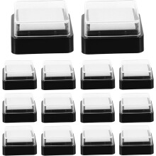 20pcs Blank Ink Pads DIY Impressão digital multifunção quadrada