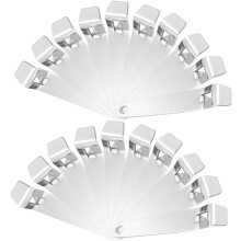 Ouvre-bouteilles, outils pratiques, mini, portables, en acier inoxydable, lot de 20, design élégant et efficacité accrue