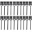 20pcs Black Mini Keyboard Cleaning Brushes Set, Anti-Static Small Dusting Brush for Electronics 1