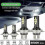 H7 LED Headlight Bulbs 120W 6000K Super Bright High Low Beam Conversion Kit 2