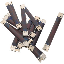 20 pièces de charnières de portefeuille rétro en métal, fermoirs métalliques pour la fabrication de sacs à main et charnières de remplacement