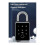 Bluetooth Smart Padlock Waterproof APP Controlled for Gate Fence Door 5