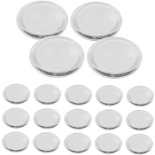 20 wiederverwendbare Silikon-Wimpernverlängerungspads, Gelpads für Wimpernhalter, Ablage, Make-up-Zubehör für Wimperntransplantationen