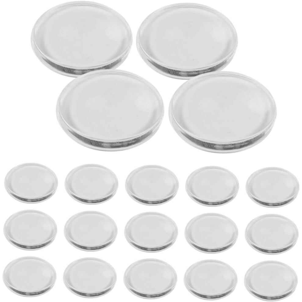 Hkhbjs 20Pcs Silicone Eyelash Extension Pad Reusable Lash Gel Pads For Lashes Holder Tray Makeup Supplies For Eyelash Grafting