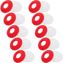 Lot de 20 joints d'étanchéité de rechange en silicone pour bouchon étanche en forme de chapeau