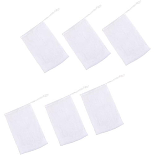 20pcs Soap Foaming Net Nylon Cleansing Shower Bath Foaming Net Soap for Handmade