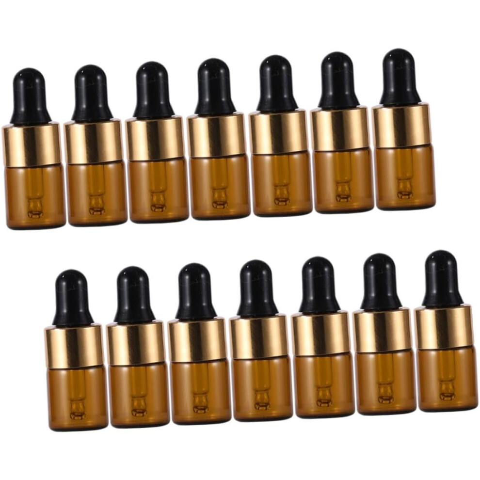 Hkhbjs 20Pcs Glass Dropper Bottles For Essential Oils Portable Refillable Liquid Containers