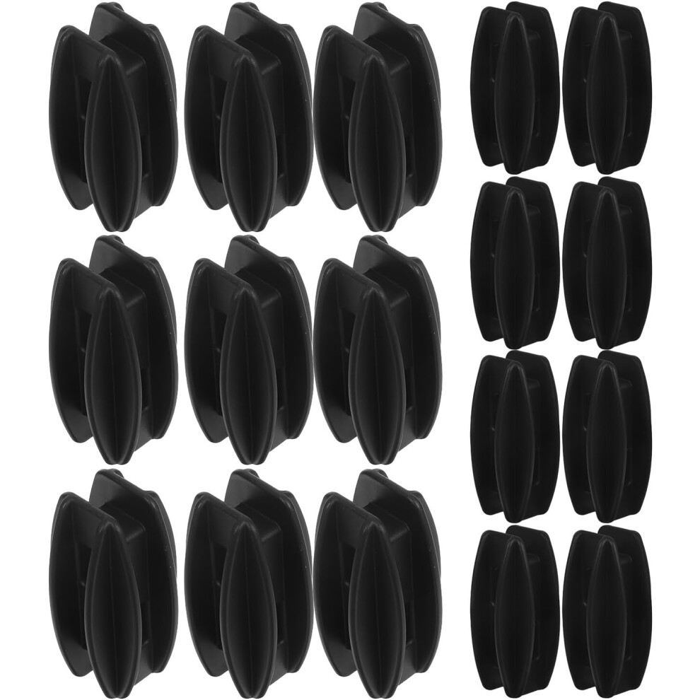 20 Pcs Electric Fence Wire Insulators Corner Post Insulator For Outdoor High Voltage Pulse Systems 5455468333569