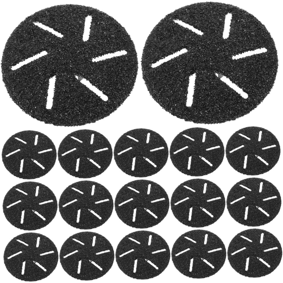 Hkhbjs 20Pcs Foot File Grinding Tool Replacement Heads Coarse Sanding Discs For Electric Callus Remover Pedicure Use