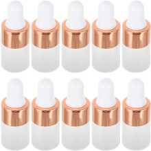 20 Stück wiederbefüllbare Glasflaschen für ätherische Öle, leere Tropfflaschen